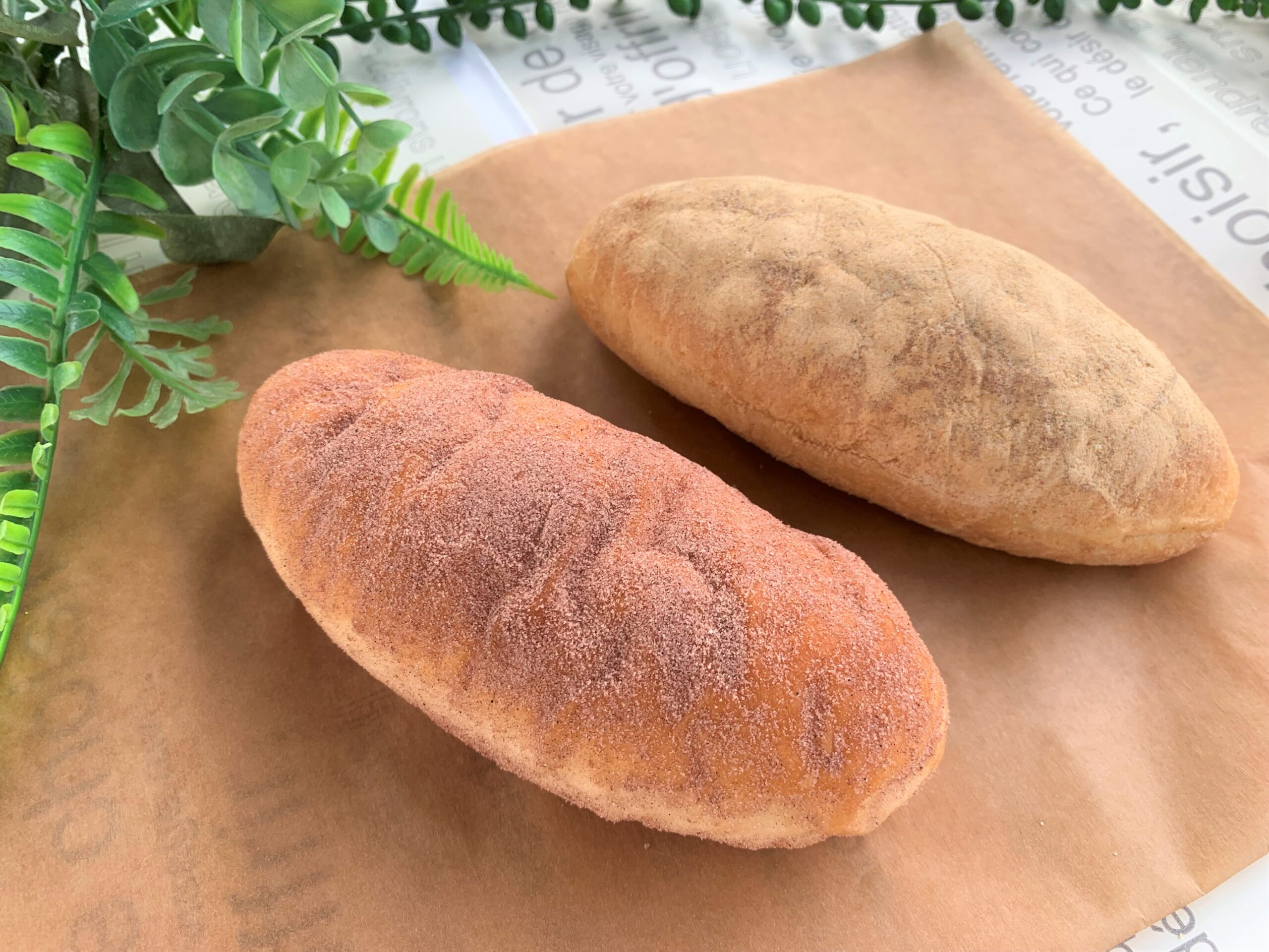 揚げパン(ココア・きなこ) 石窯パン工房パンデパルク